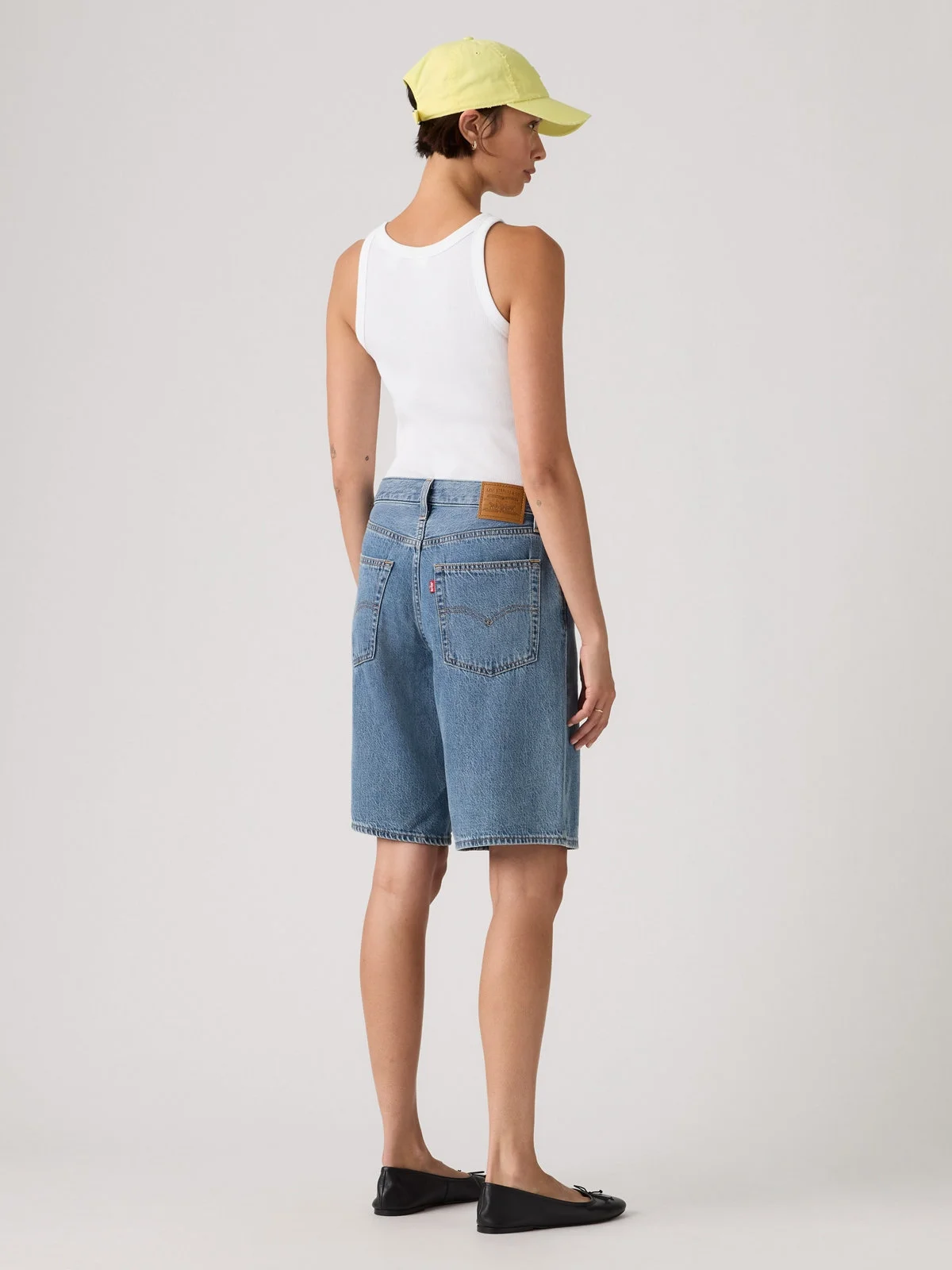 LEVI'S Quần Jeans Nữ Ngắn - Mid Length Baggy Dad Jort
