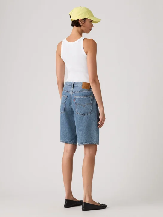 LEVI'S Quần Jeans Nữ Ngắn - Mid Length Baggy Dad Jort