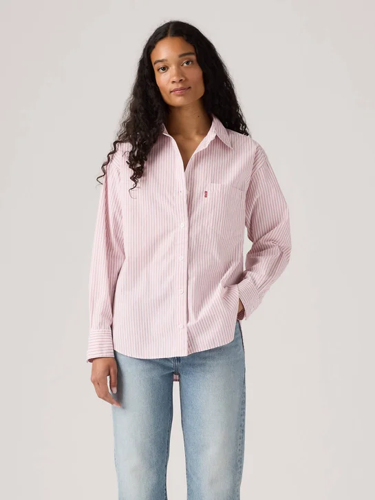 LEVI'S Áo Sơ Mi Nữ Tay Dài - Relaxed Harlie New Bf