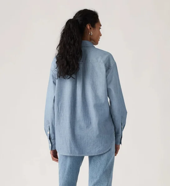 LEVI'S Áo Sơ Mi Nữ Tay Dài - Relaxed Harlie New Bf