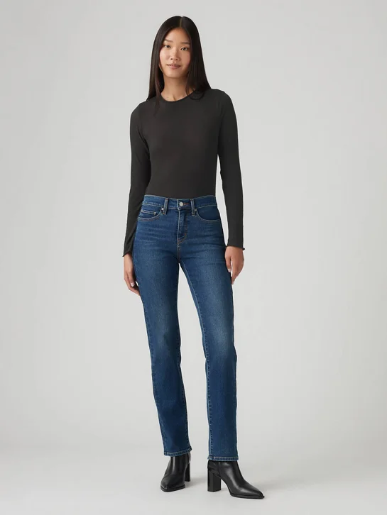 LEVI'S Quần Jeans Nữ Dài 314 Shaping Straight Pieced