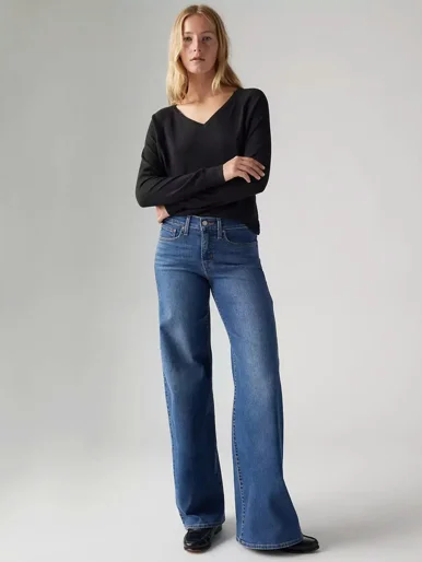 LEVI'S Quần Jeans Nữ Dài - Wide Leg 318 Shaping