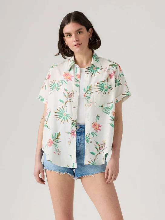 LEVI'S Áo Sơ Mi Nữ Tay Ngắn - Regular Darlene