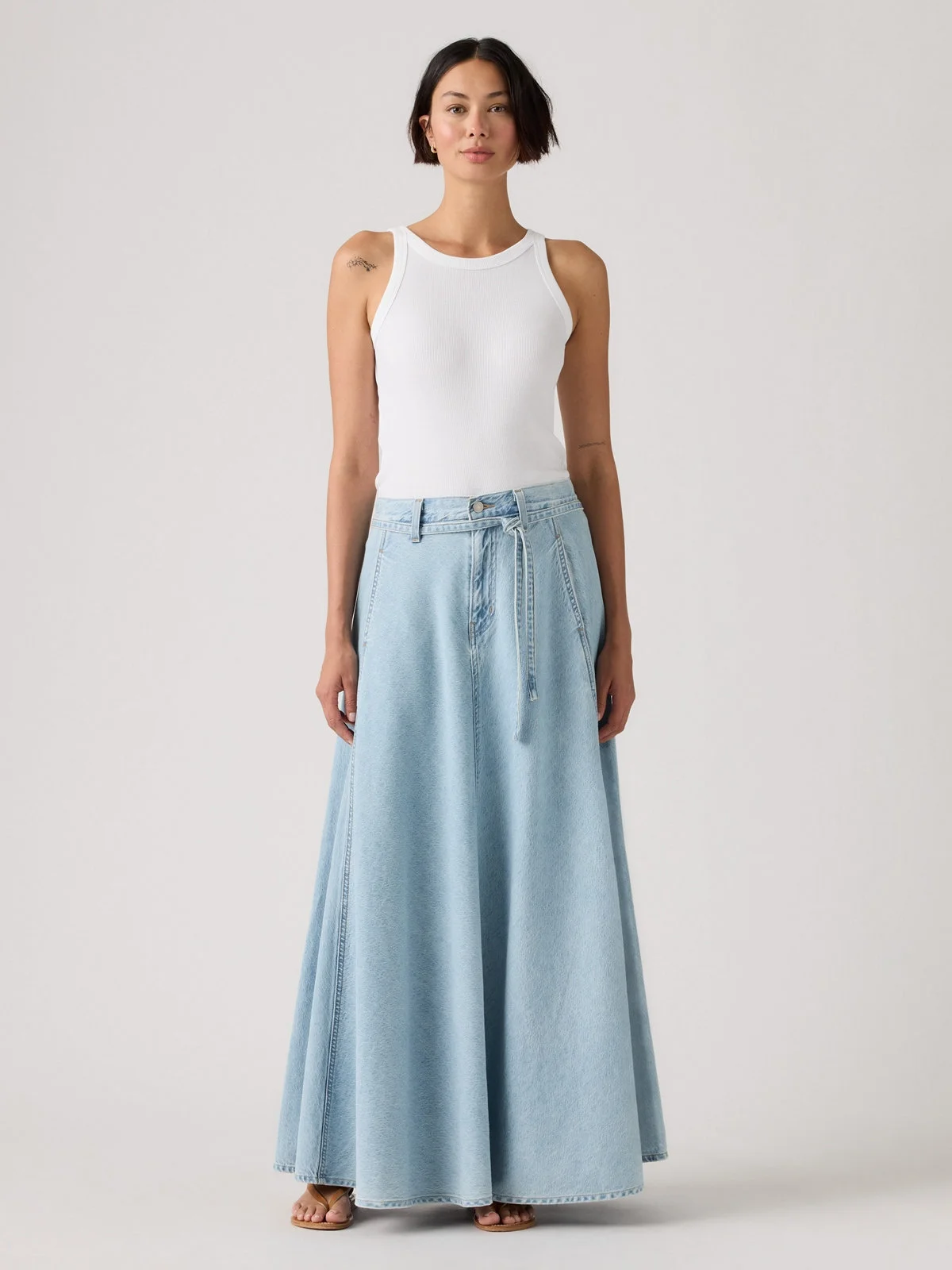 LEVI'S Váy Jeans Nữ - Long Length Xl