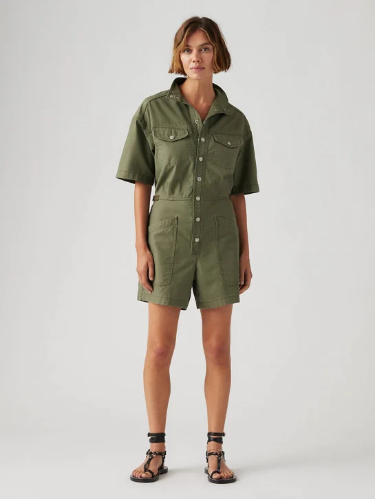 LEVI'S Áo Liền Quần Nữ Ngắn