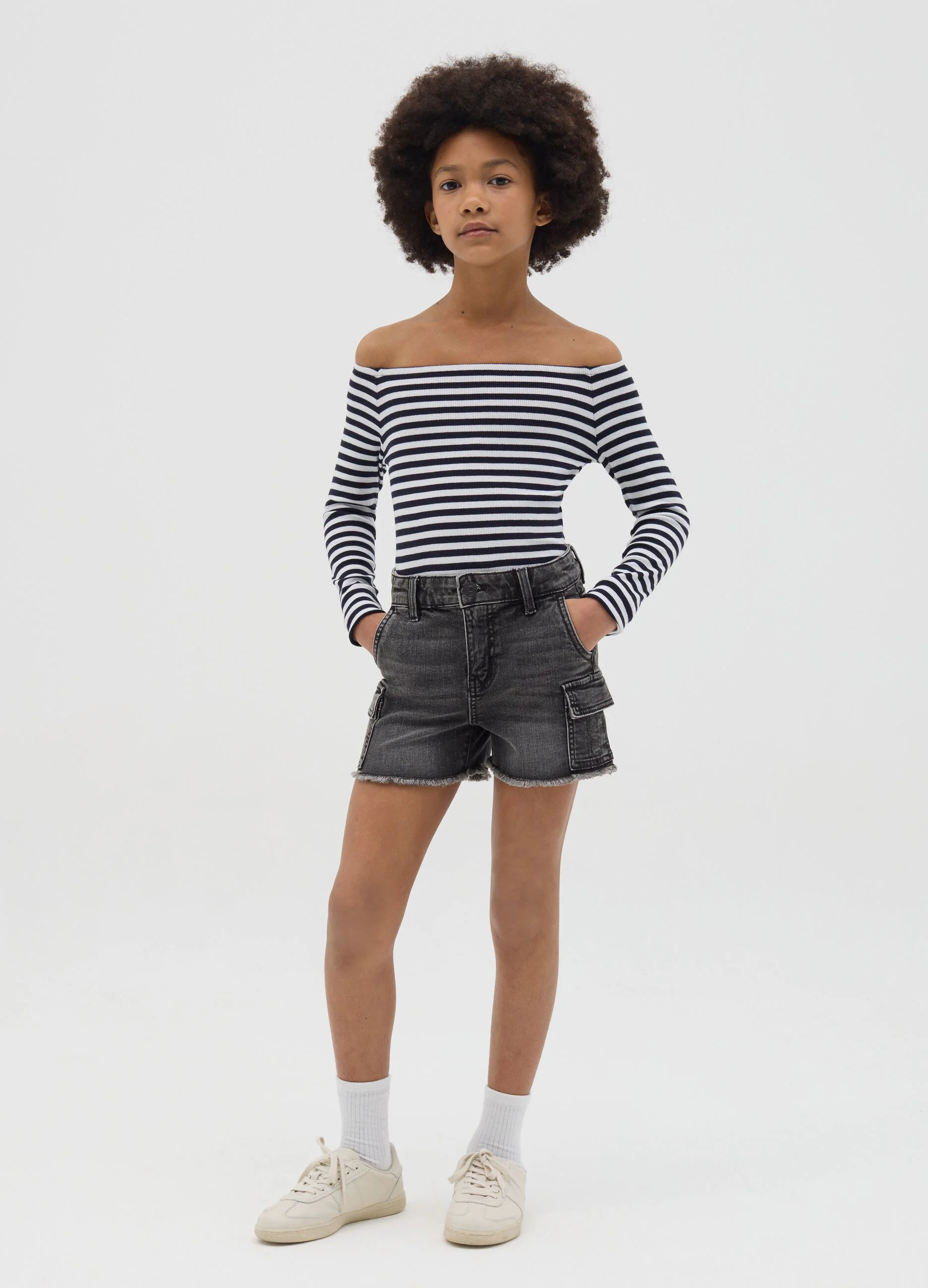 OVS Quần Short Bé Gái