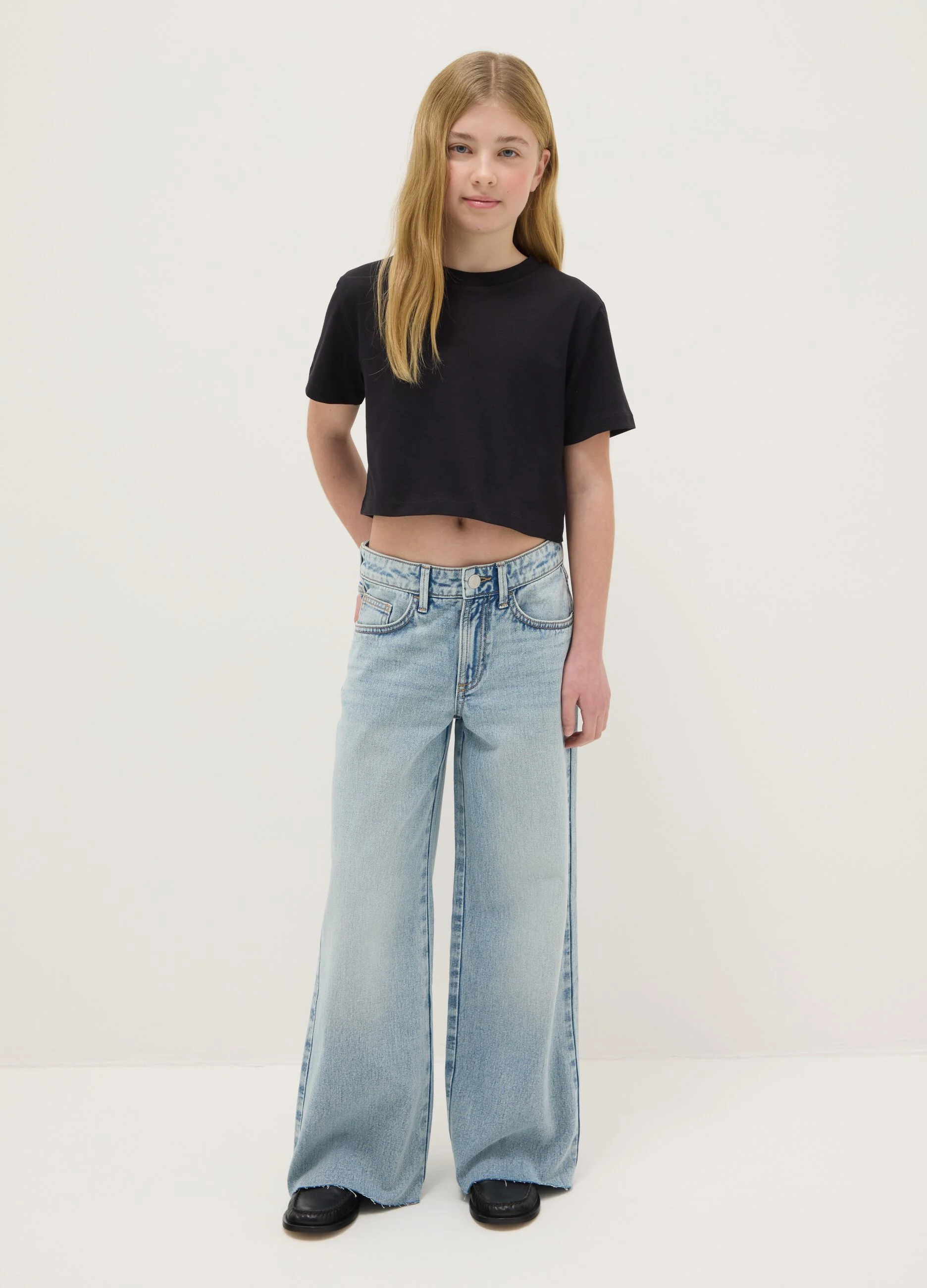 OVS Quần Jeans Bé Gái