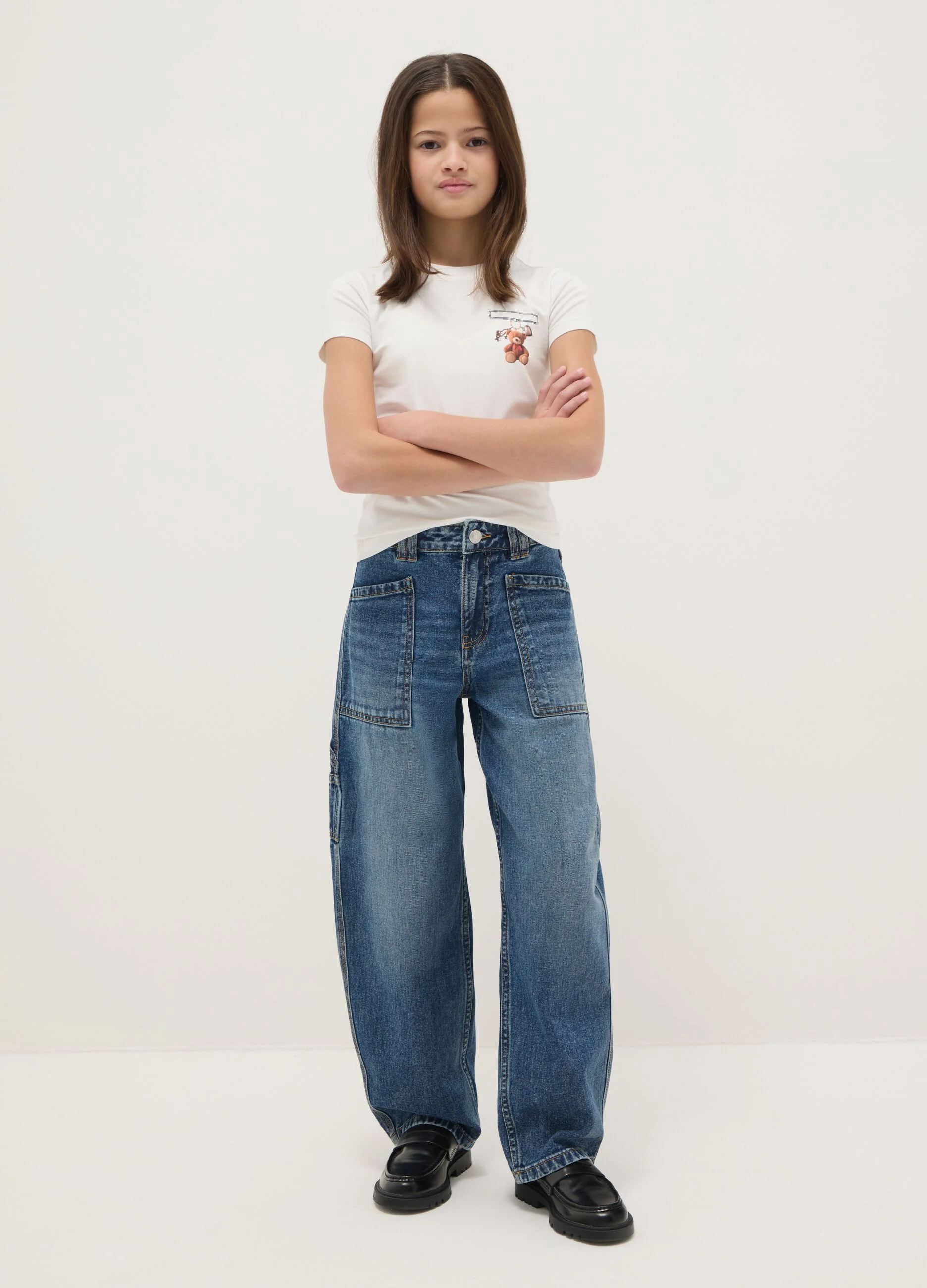 OVS Quần Jeans Bé Gái