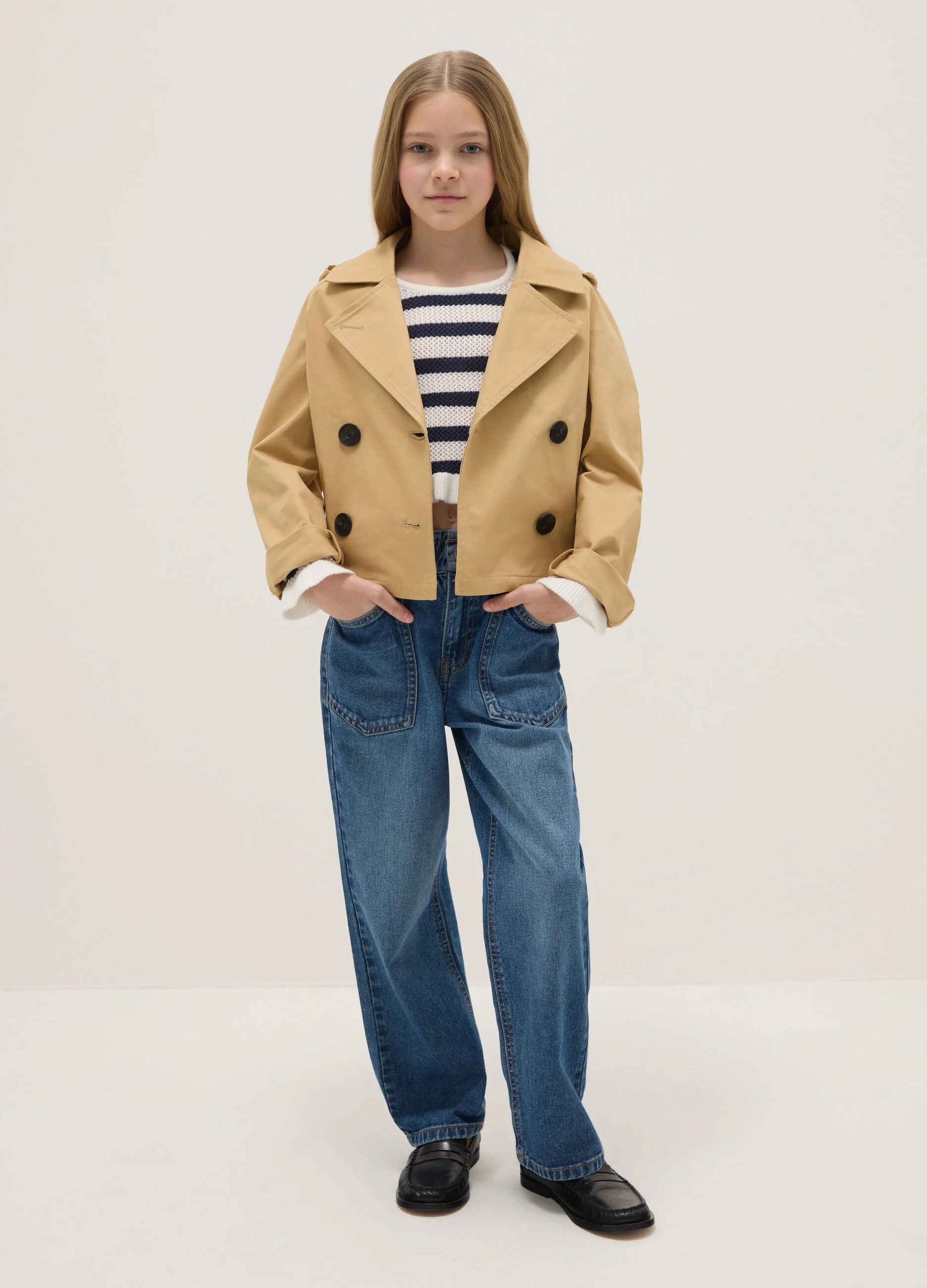 OVS Quần Jeans Bé Gái