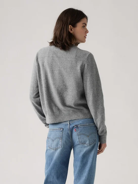 LEVI'S Áo Cardigan Nữ - Regular Super Soft Crewneck Cardi