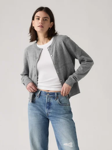 LEVI'S Áo Cardigan Nữ - Regular Super Soft