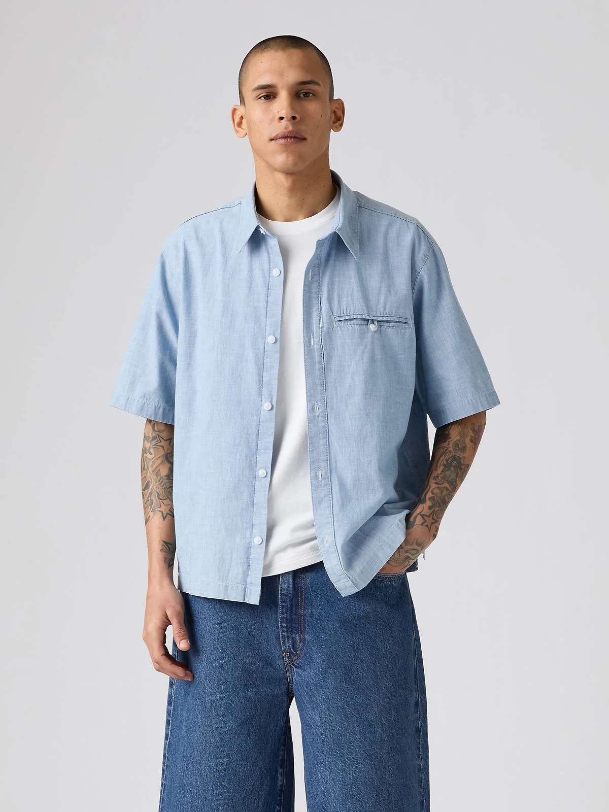 LEVI'S Áo Sơ Mi Nam Tay Ngắn - Relaxed Zandt