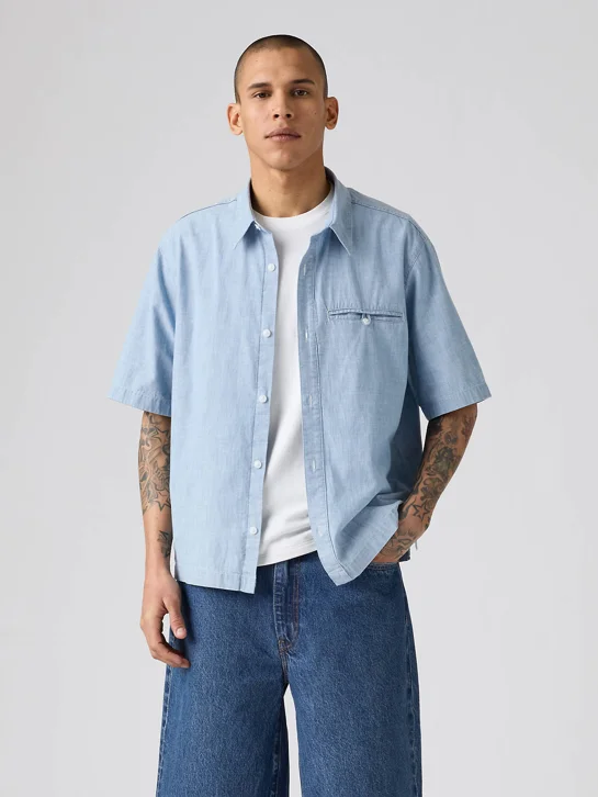 LEVI'S Áo Sơ Mi Nam Tay Ngắn - Relaxed Zandt
