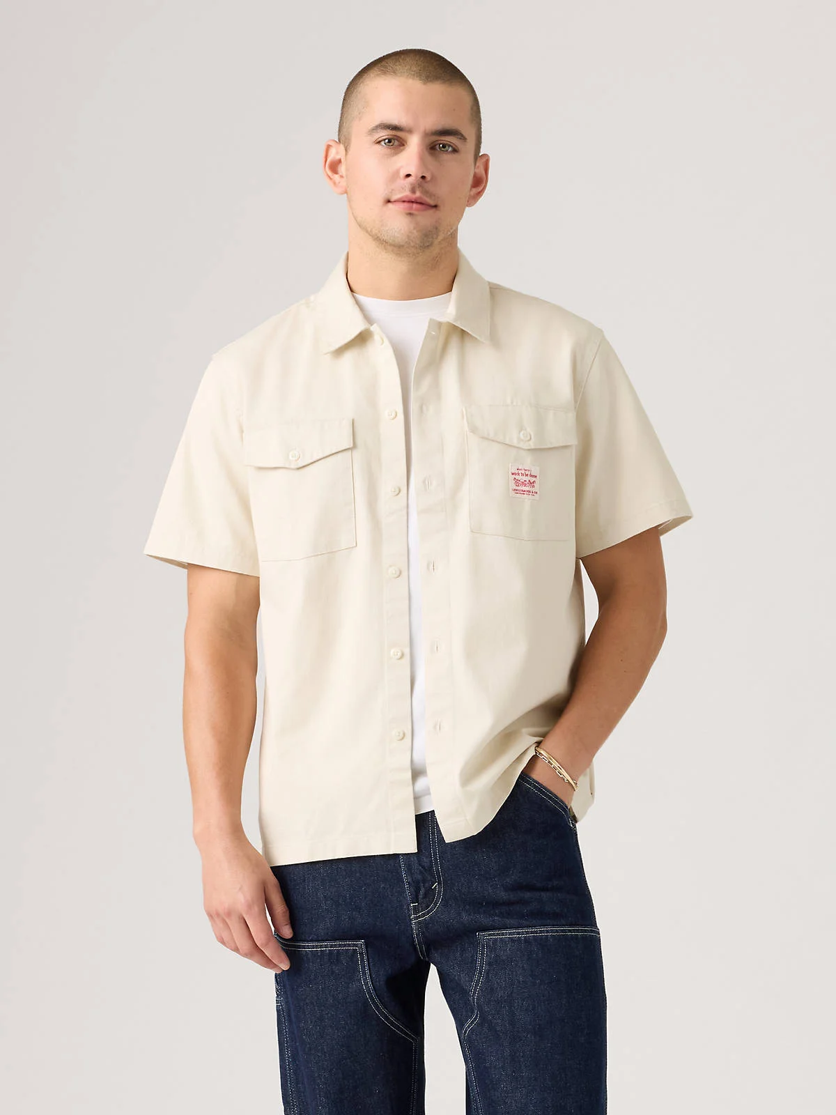 LEVI'S Áo Sơ Mi Nam Tay Ngắn - Relaxed Worker