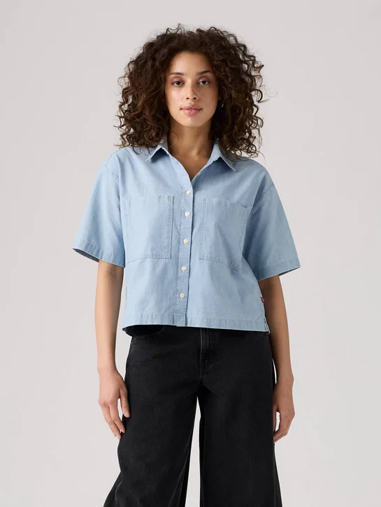 LEVI'S Áo Sơ Mi Nữ Tay Ngắn