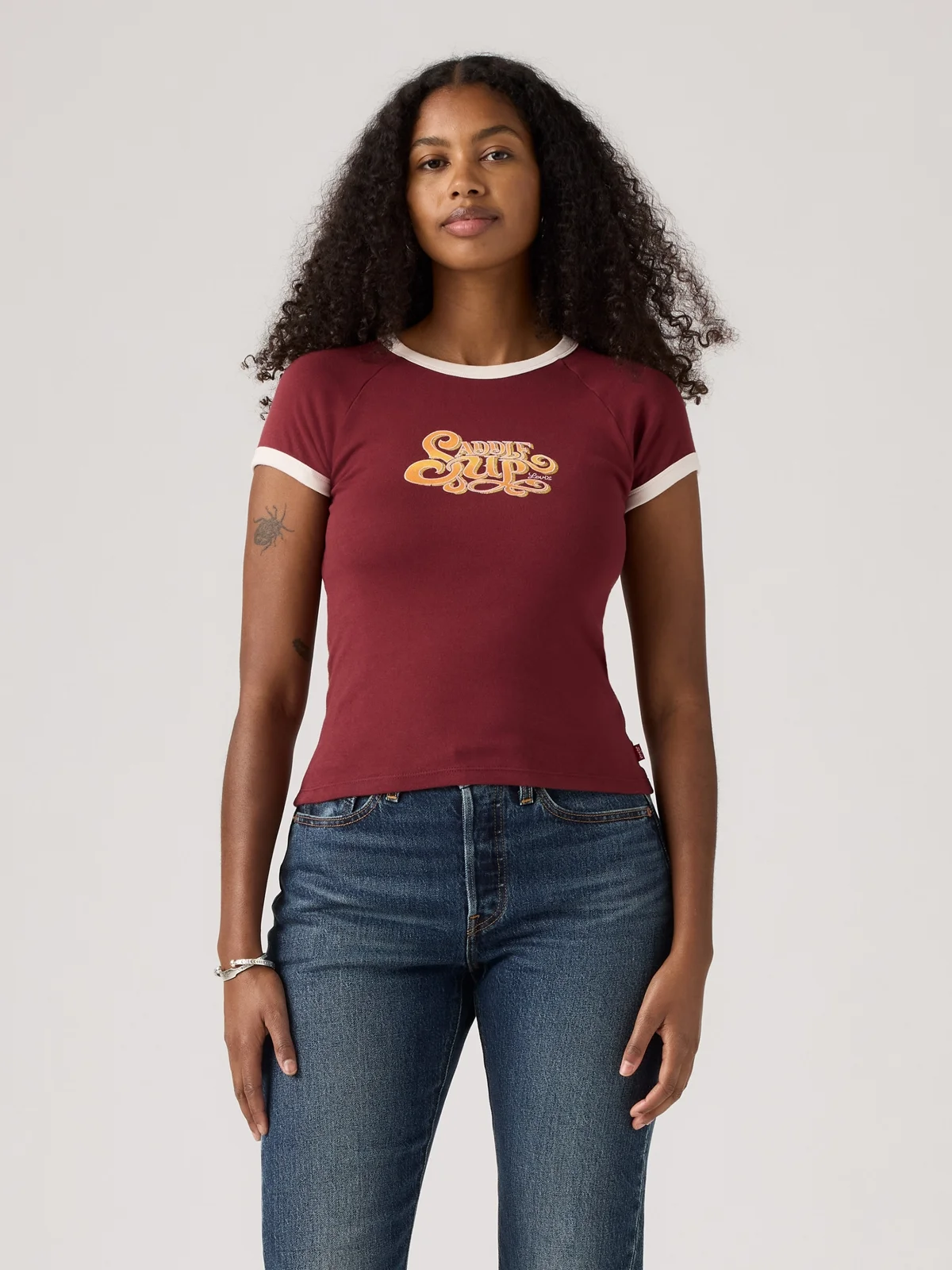 LEVI'S Áo Thun Nữ - Slim Riley Raglan