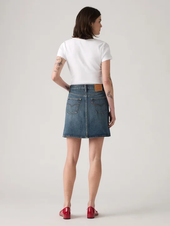 LEVI'S Váy Jeans Nữ - Short Length Retro Button Front