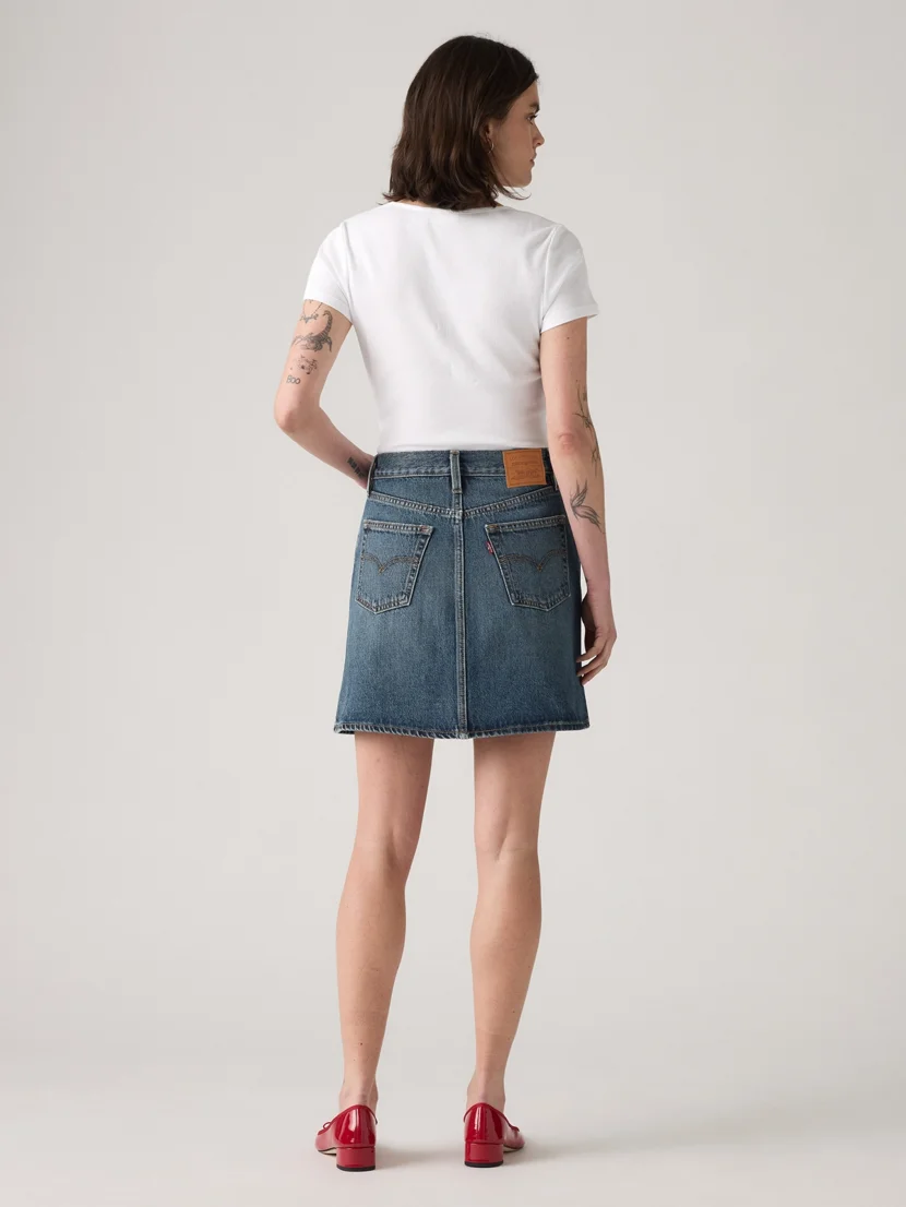 LEVI'S Váy Jeans Nữ - Short Length Retro Button Front