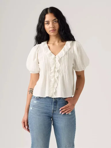 LEVI'S Áo Kiểu Nữ Tay Ngắn - Regular Giselle