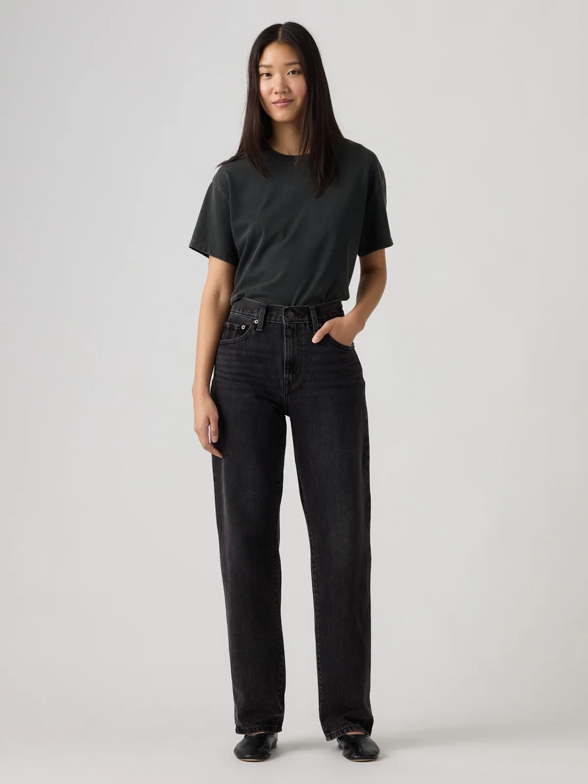 LEVI'S Quần Jeans Nữ Dài - Straight Easy Dad
