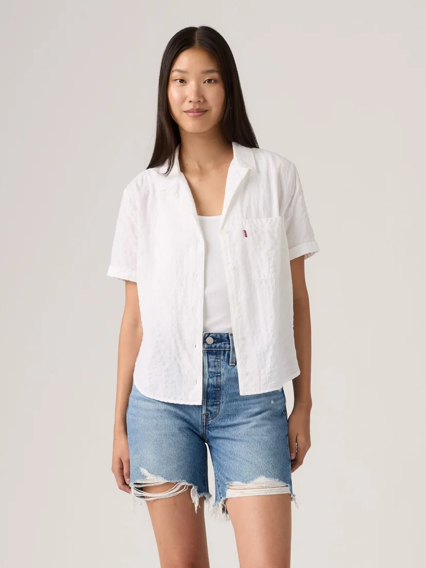 LEVI'S Áo Sơ Mi Nữ Tay Ngắn - Ss-Shirts Bennie