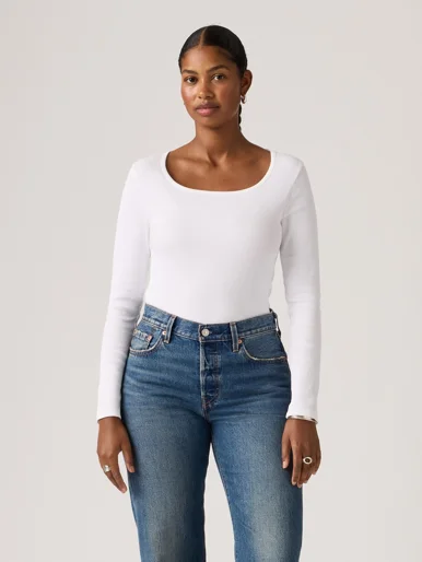 LEVI'S Áo Thun Nữ Tay Dài - Slim Square Neck
