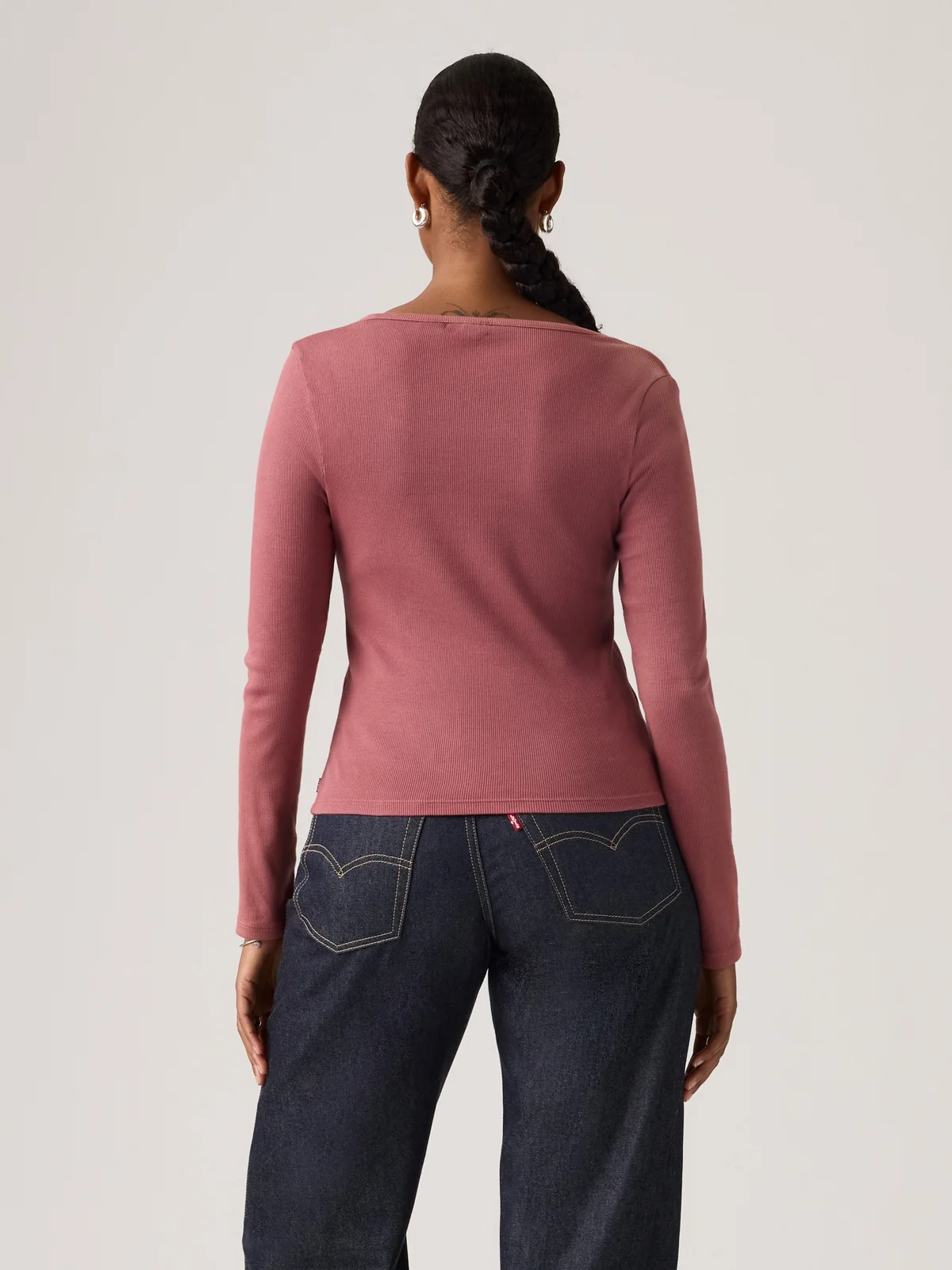LEVI'S Áo Thun Nữ Tay Dài - Slim Square Neck
