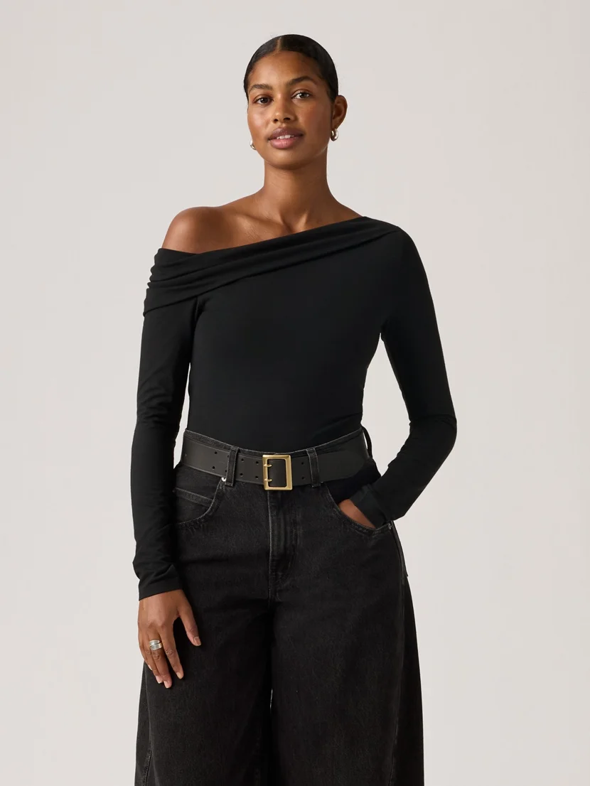 LEVI'S Áo Thun Kiểu Nữ Tay Dài - Regular Clara Off Shoulder