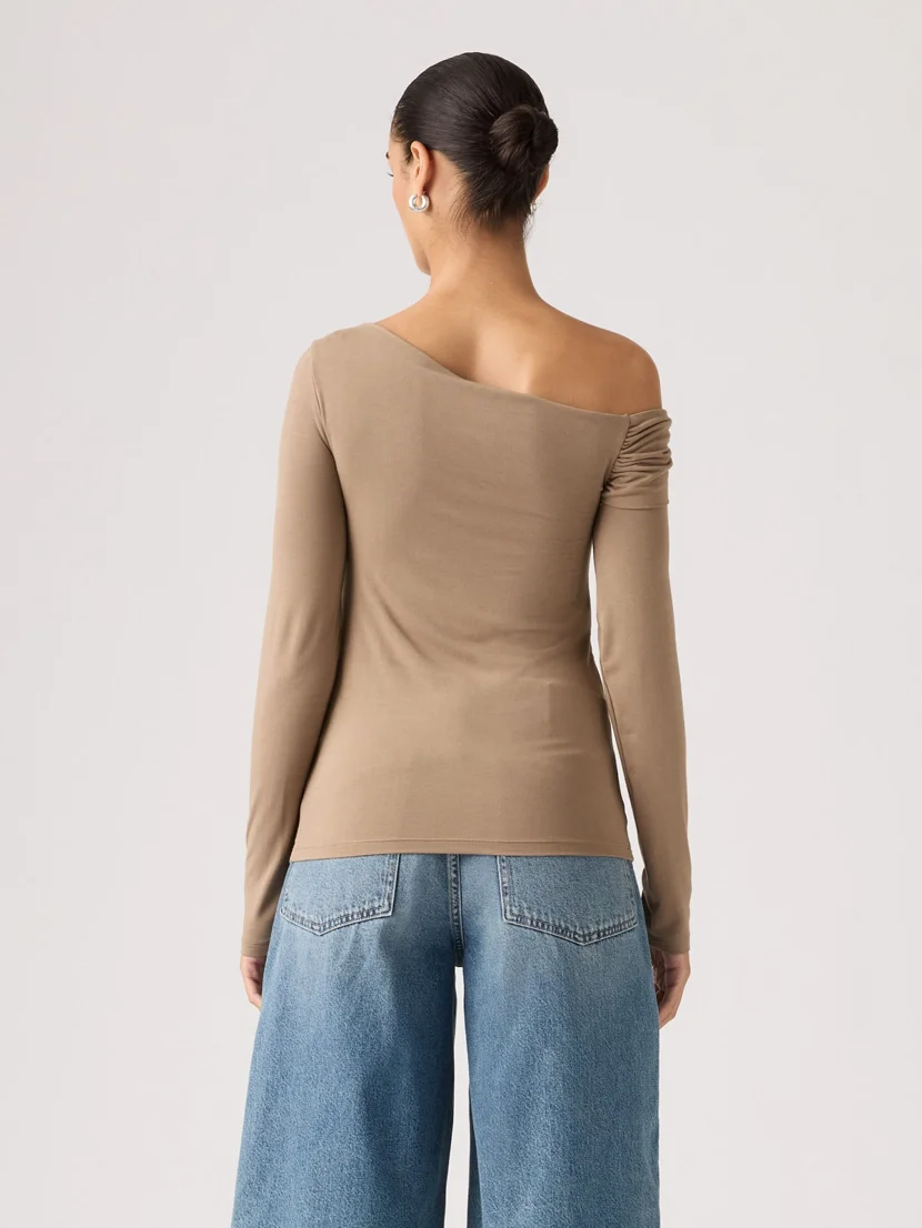 LEVI'S Áo Thun Kiểu Nữ Tay Dài - Regular Clara Off Shoulder