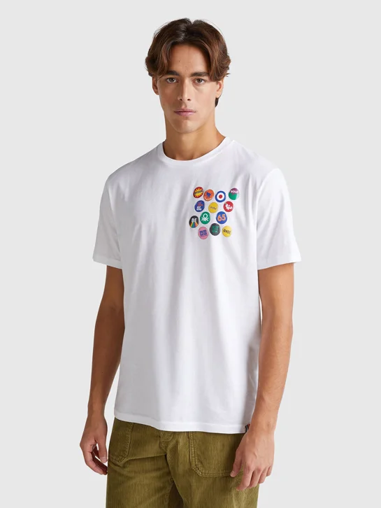 UNITED COLORS OF BENETTON Áo Thun Ngắn Tay Nam Men T-Shirt