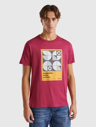 UNITED COLORS OF BENETTON Áo Thun Ngắn Tay Nam Men T-Shirt
