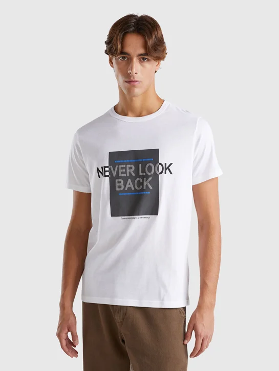 UNITED COLORS OF BENETTON Áo Thun Ngắn Tay Nam Men T-Shirt