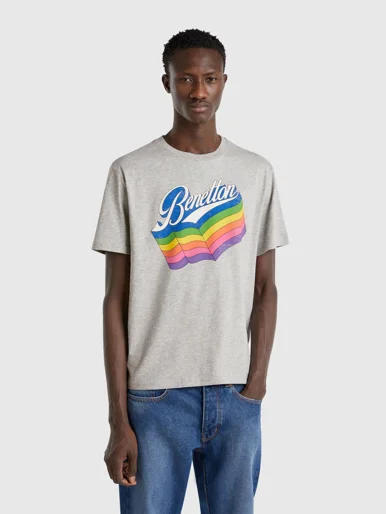 UNITED COLORS OF BENETTON Áo Thun Ngắn Tay Nam Men T-Shirt