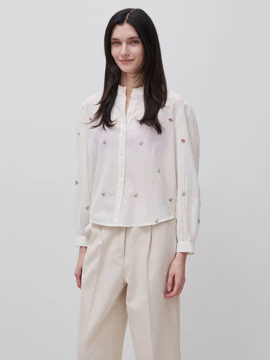 UNITED COLORS OF BENETTON Áo Sơ Mi Dài Tay Nữ