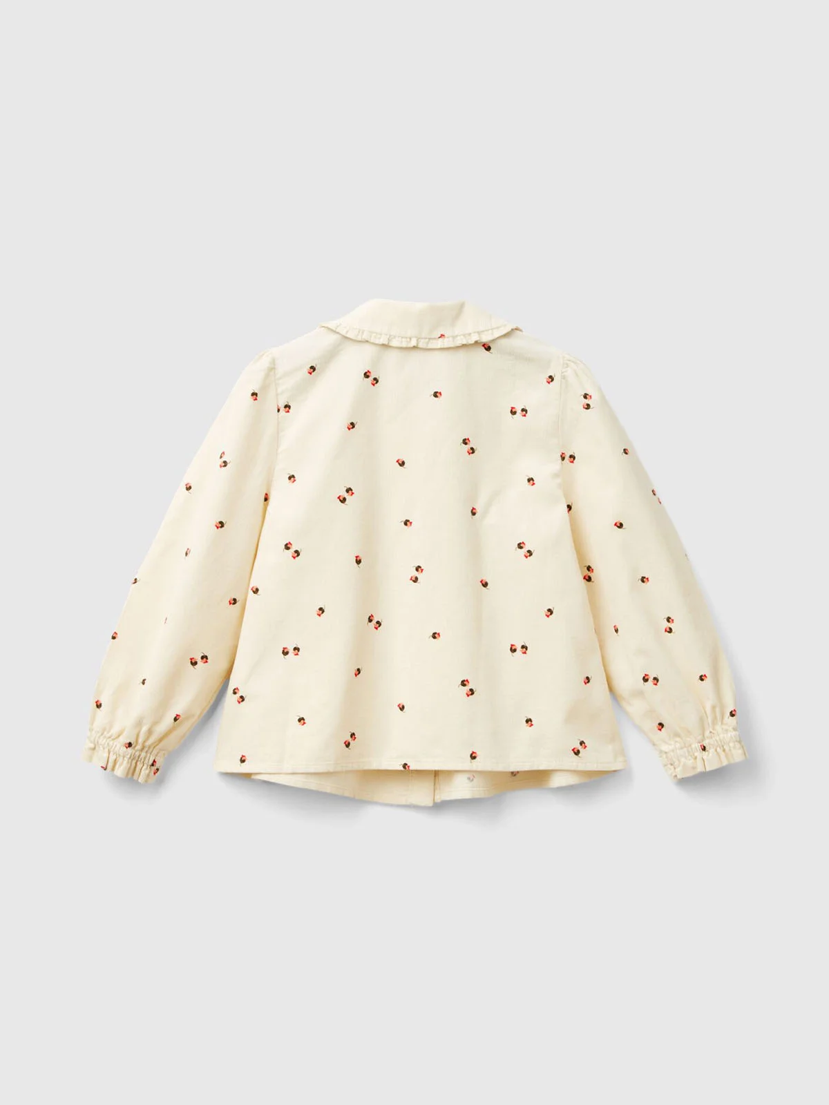 UNITED COLORS OF BENETTON Áo Sơ Mi Dài Tay Bé Gái Kid Girl Shirt