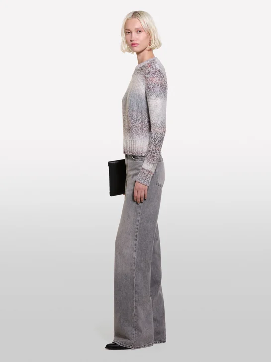 SISLEY Áo Len Dài Tay Nữ Women Sweater