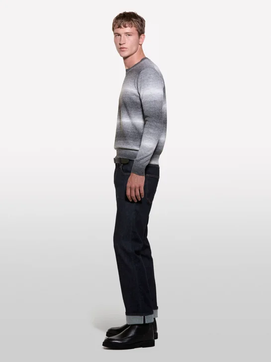 SISLEY Áo Len Dài Tay Nam Men Sweater