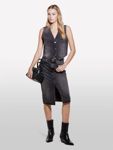 SISLEY Áo Gile Nữ Women Waistcoat