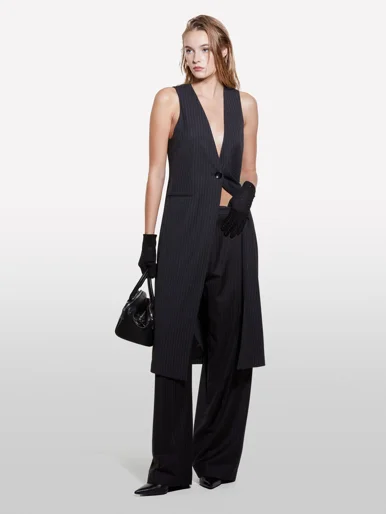 SISLEY Áo Gile Nữ Women Waistcoat