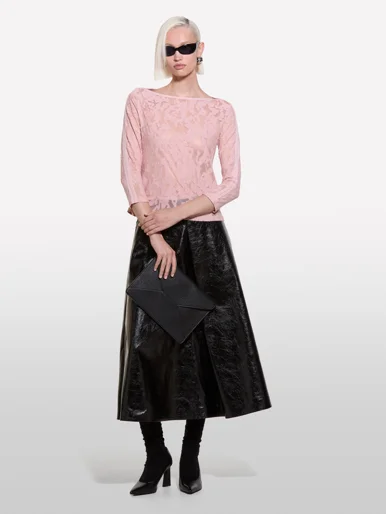 SISLEY Áo Thun Dài Tay Nữ Women T-Shirt