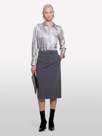 SISLEY Chân Váy Nữ Women Skirt