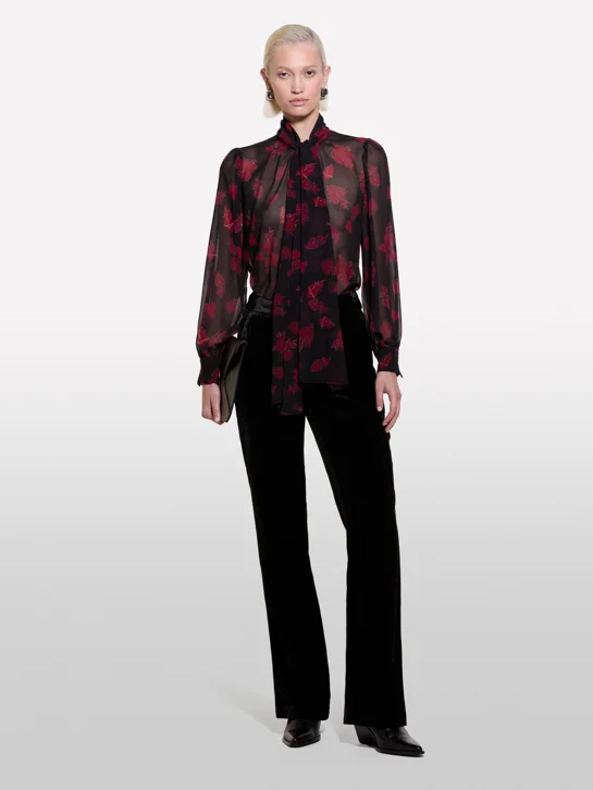 SISLEY Áo Kiểu Nữ Women Blouse