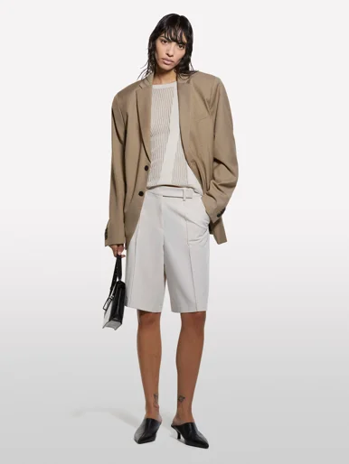 SISLEY Áo Len Dài Tay Nữ Women Sweater