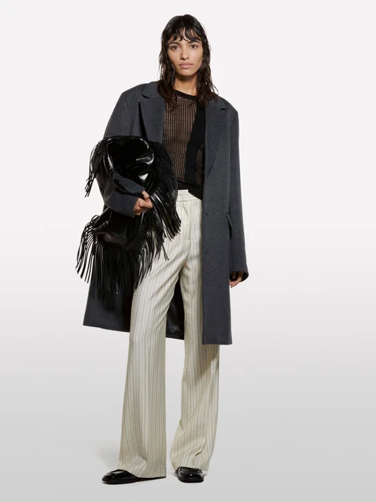 SISLEY Áo Len Dài Tay Nữ Women Sweater