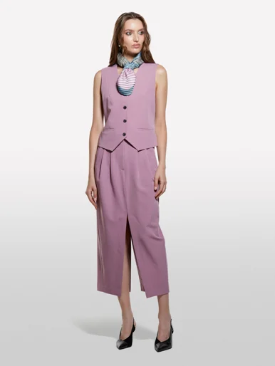 SISLEY Áo Gile Nữ Women Waistcoat