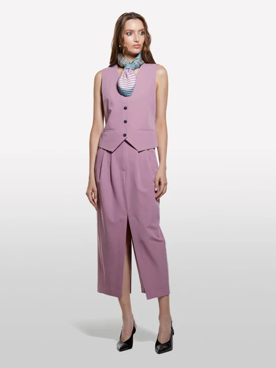 SISLEY Áo Gile Nữ Women Waistcoat