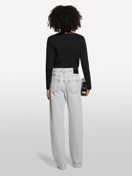SISLEY Áo Thun Dài Tay Nữ Women T-Shirt