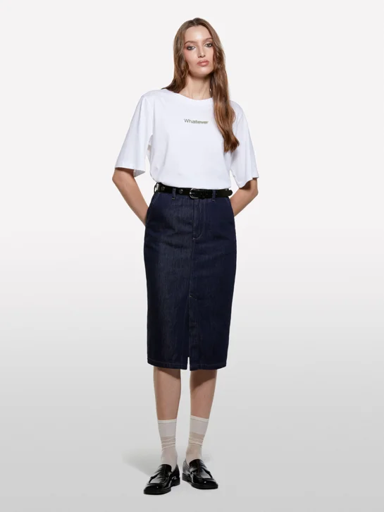 SISLEY Áo Thun Ngắn Tay Nữ Women T-Shirt