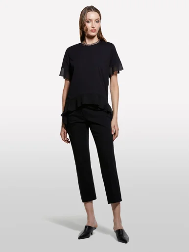 SISLEY Áo Thun Ngắn Tay Nữ Women T-Shirt