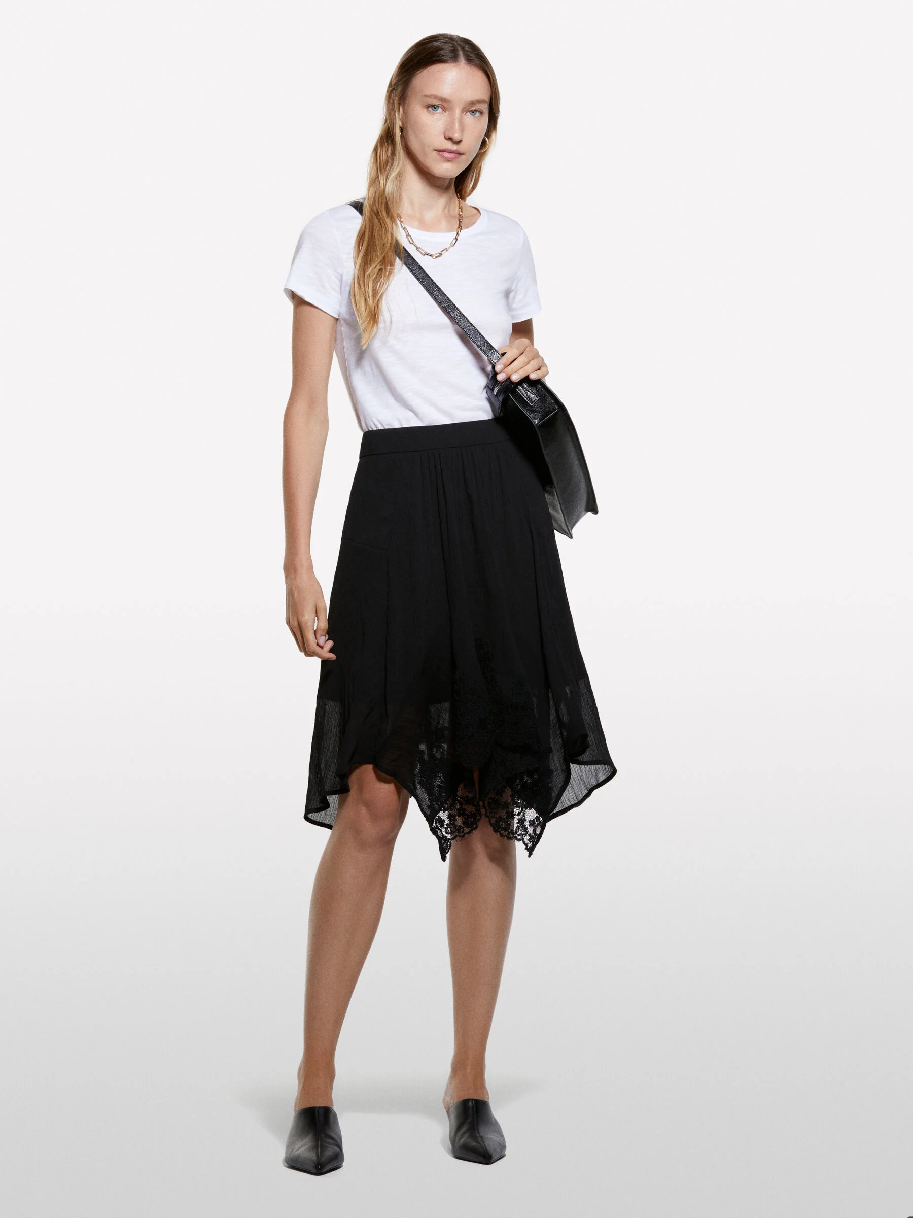 SISLEY Chân Váy Nữ Women Skirt